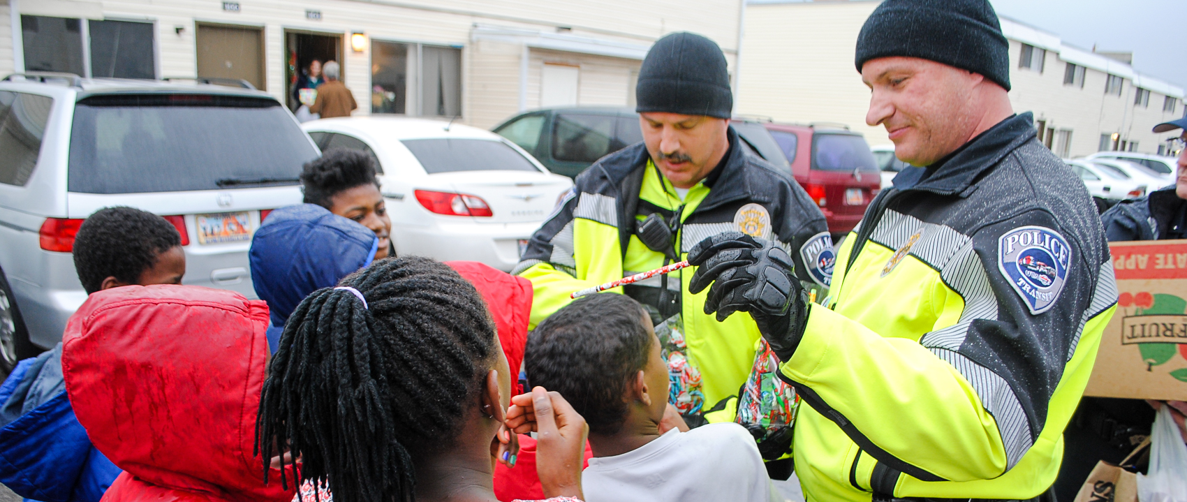 UTA Transit Police officers and staff donated more than $600 to provide Christmas gifts to the children.