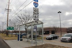 The bus stop enhancement project added new amenities, including shelters from Duo-Gard Industries Inc., to seven key MetroBus stops , with an eighth scheduled to receive the enhancements later this year.