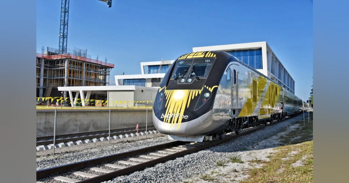 Brightline’s First Trainset Begins Dynamic Testing On Test Track | Mass ...