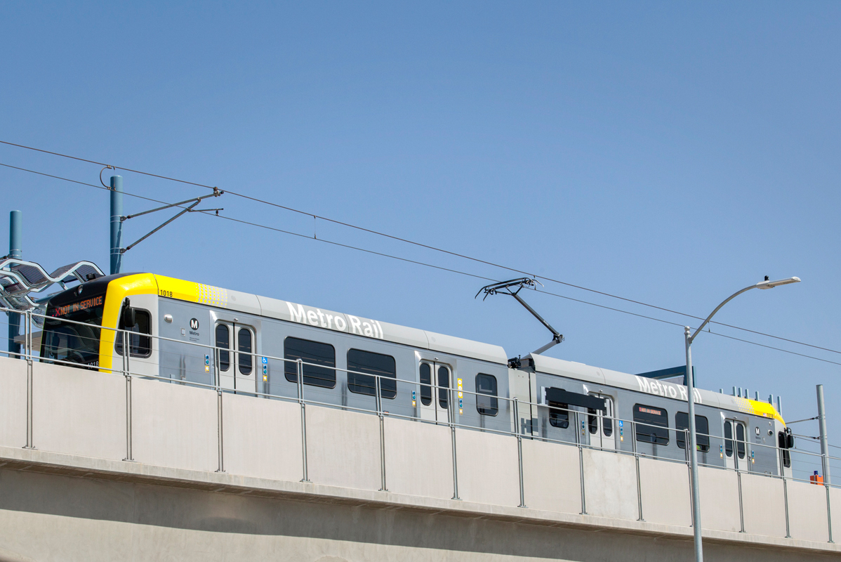 Los Angeles Metro Expo Light Rail.