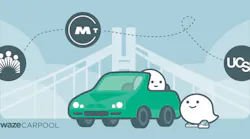 Waze Carpool and MTC have partnered to have Waze drivers and riders with similar destinations to commute together in San Francisco Bay Area.
