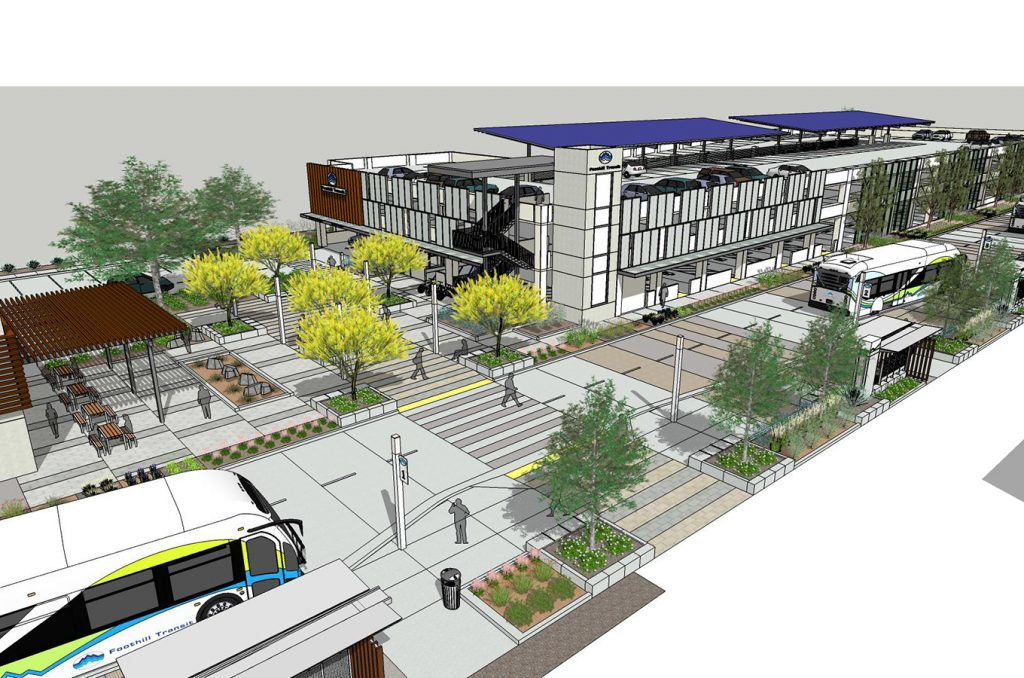 RNL's design for the Coniva Transit Center.
