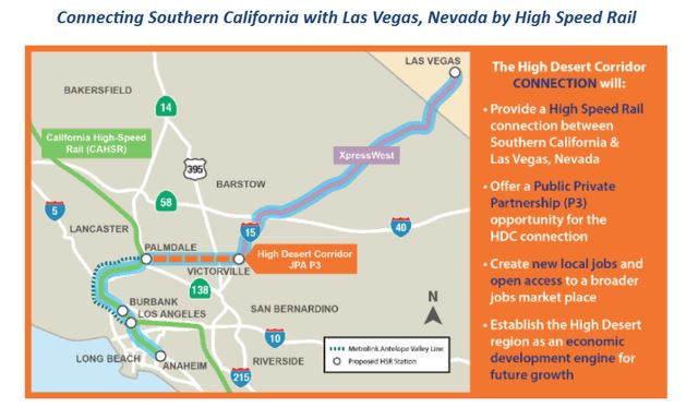 The webinar will review results from the HSR study between California and Nevada.