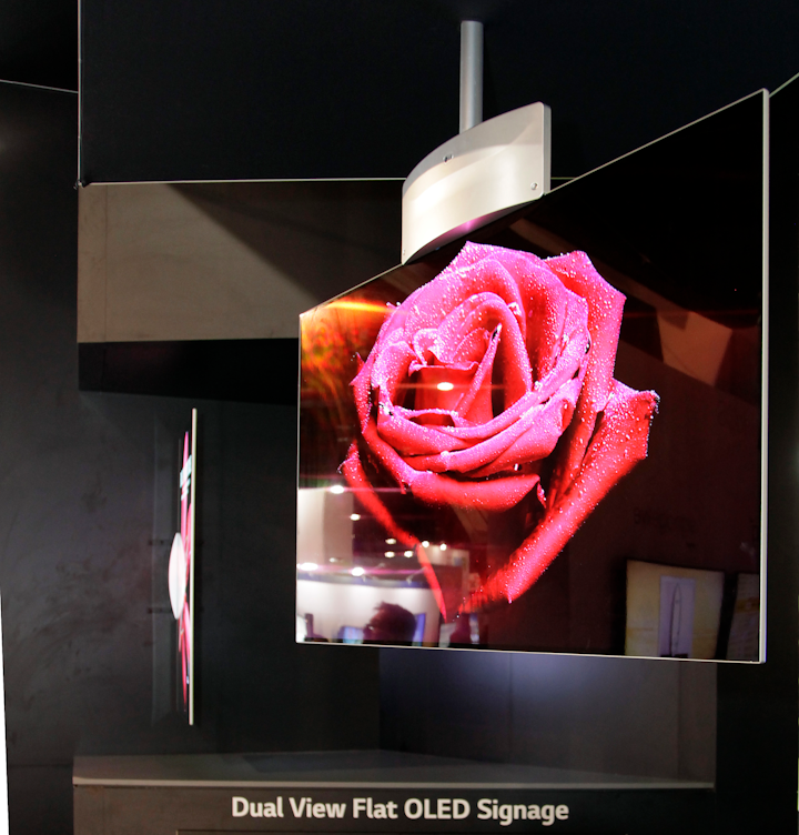 LG Flat Dual-View OLED From: LG Electronics USA Inc.  Mass Transit