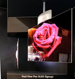 LG Flat Dual-View OLED.