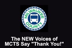 The new voices of MCTS say 'thank you'. The new voices of MCTS say 'thank you'.