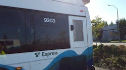 The use of an audio collision/pedestrian warning systems on transit buses will increase the transit operator’s awareness and response to bus collision conflicts . The use of an audio collision/pedestrian warning systems on transit buses will increase the transit operator’s awareness and response to bus collision conflicts .