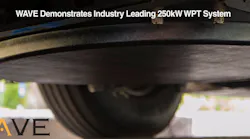 250kW Wireless Power Transfer System.