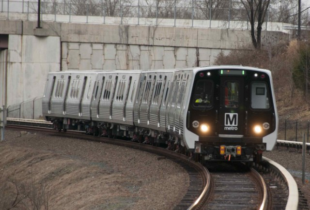 Metro 7000 series train.
