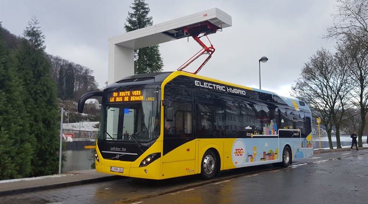 Volvo Buses has received an order for 90 electric buses from Belgium.