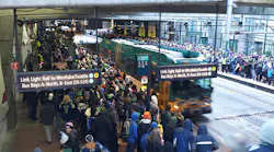The International District Station in the Downtown Seattle Transit Tunnel.