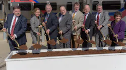 (from left): Tom F. Mortiz, Amtrak senior director business development; Michelle Kichline, chair of Chester County Commissioners; Toby Fauver, PennDOT deputy secretary for multimodal transportation; Pennsylvania Sen. Andy Dinniman (D-19); Trip Lukens, Tredyffrin board of supervisors chairman; Jeffrey Knueppel, SEPTA general manager; Joe McHugh, Amtrak vice president state supported services and business development; and Theresa Garcia Crews, U.S. Department of Transportation region 3 administrator.