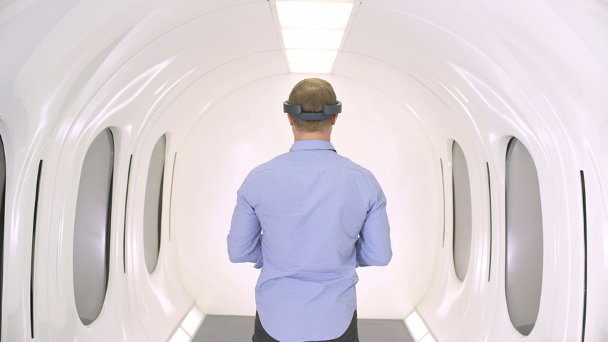 Hyperloop interior.