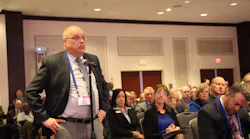 Attendees of the APTA Legislative Conference in Washington, D.C., discuss federal legislation and policy initiatives.