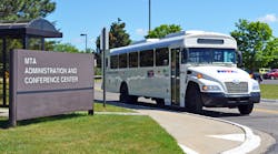 Michigan&apos;s Flint Mass Transportation Agency has 101 Ford E-450 paratransit buses and 16 Blue Bird transit buses fueled by propane in its fleet.