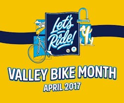 Valley Metro celebrates bike month in April. Valley Metro celebrates bike month in April.