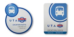 UTA's new bus signs. UTA's new bus signs.