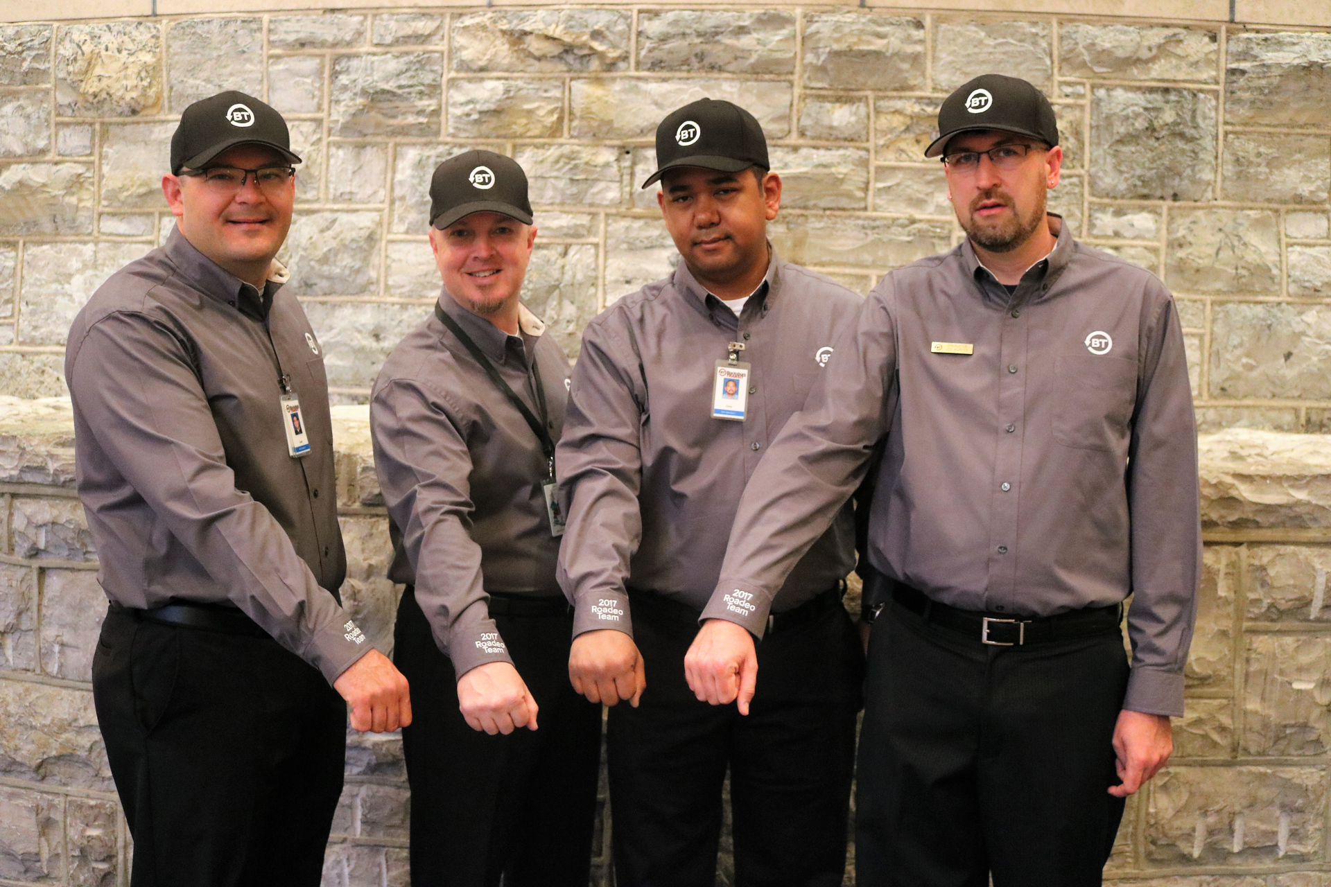 BT 2017 roadeo winners.