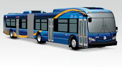 Rendering of the new MTA buses.