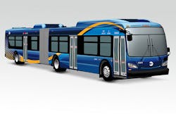 Rendering of the new MTA buses.
