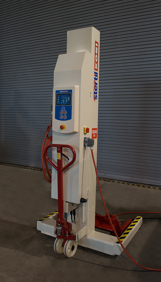 ebright on cabled motor column lift.