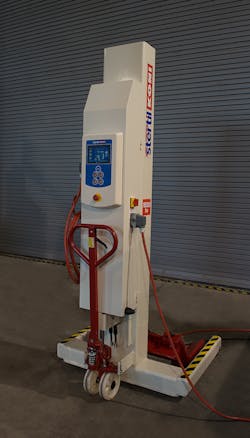 ebright on cabled motor column lift. ebright on cabled motor column lift.