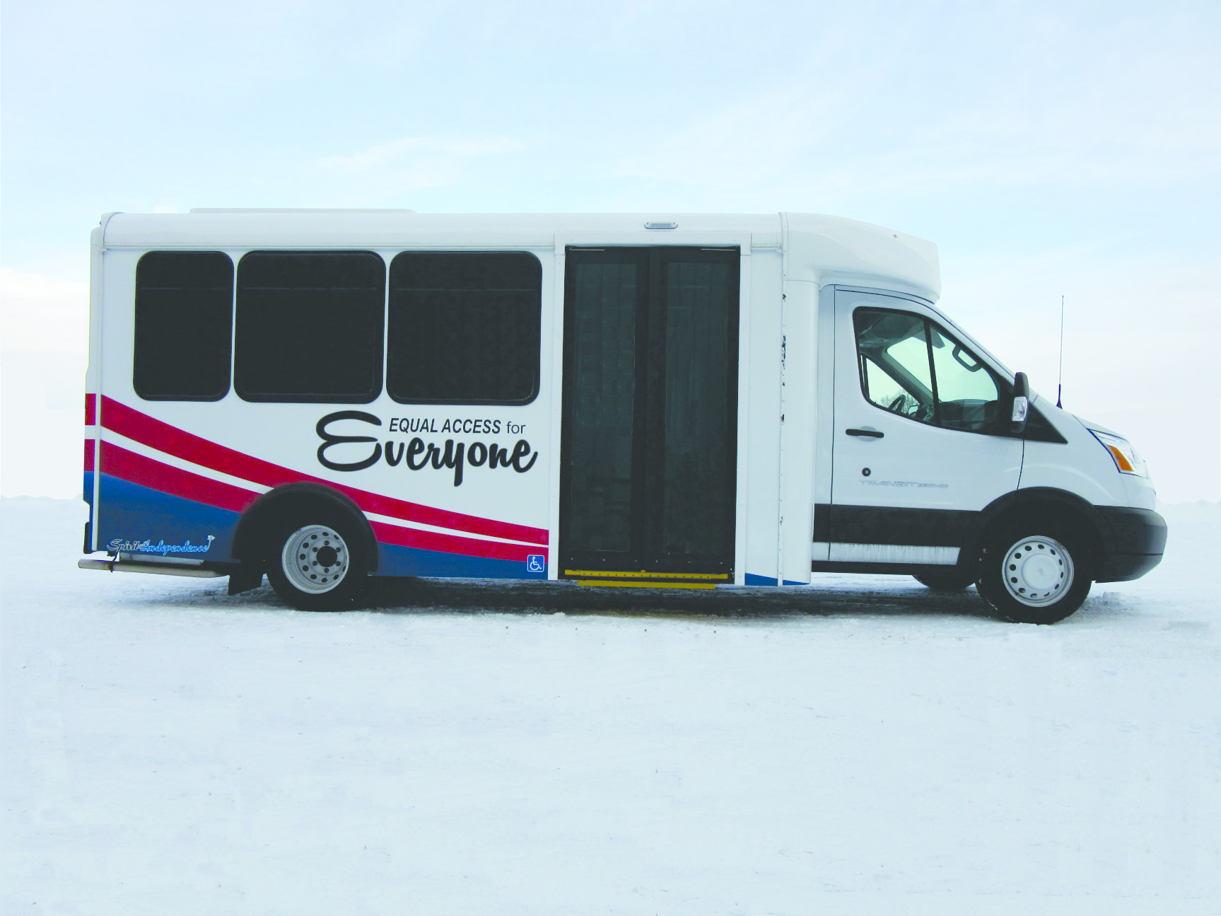 The large passenger windows and superior headroom ensure a comfortable, spacious ride for all occupants.