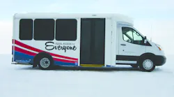 The large passenger windows and superior headroom ensure a comfortable, spacious ride for all occupants.