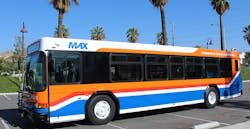 Refurbished transit bus for Modesto. Refurbished transit bus for Modesto.