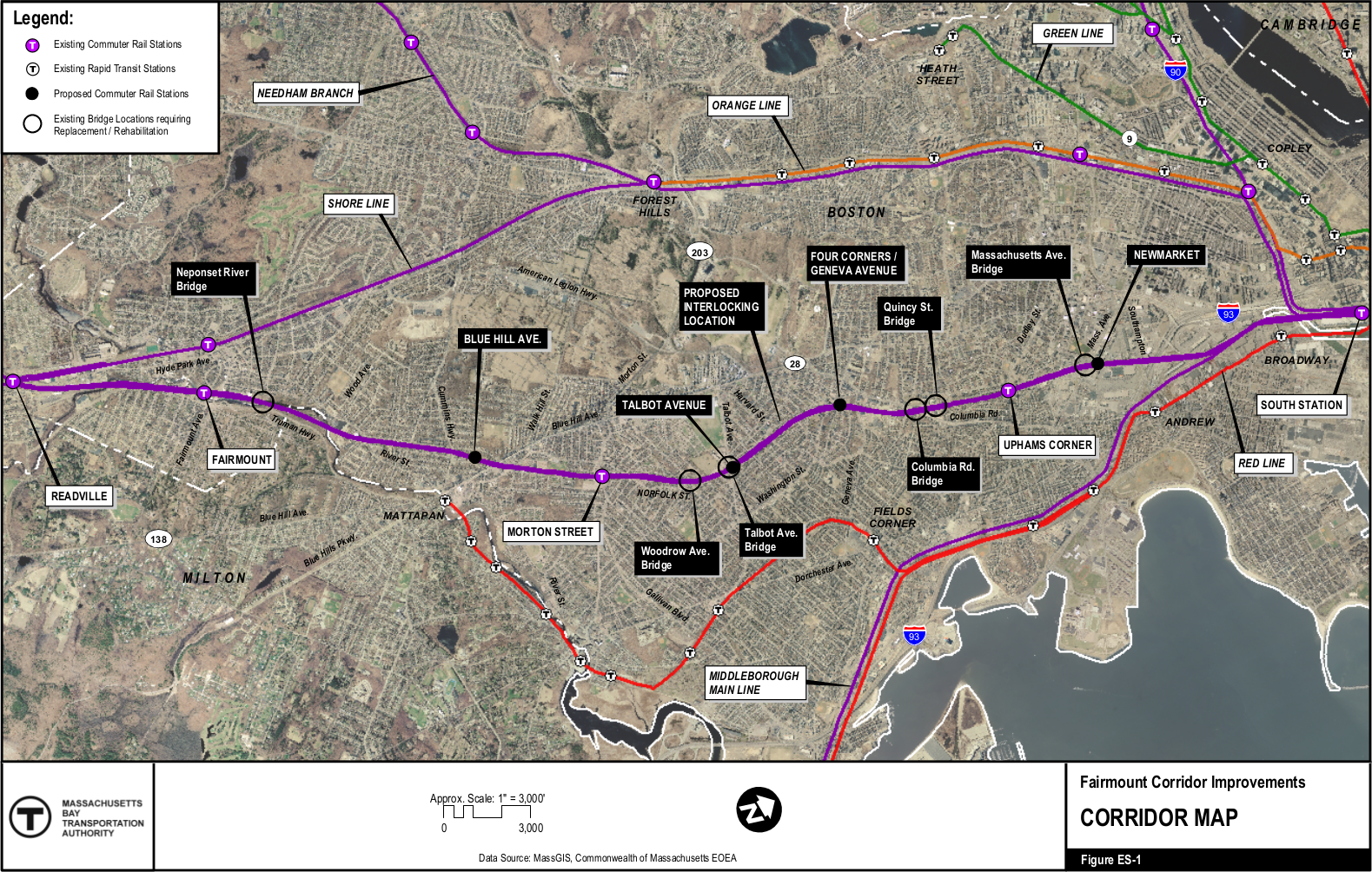 Fairmont Commuter Rail Line.