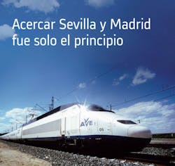 Alstom celebrates the anniversary of the first high speed trains to Spain. Alstom celebrates the anniversary of the first high speed trains to Spain.