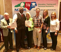 The 2016 Gold Safety Award by NCDOL. The 2016 Gold Safety Award by NCDOL.