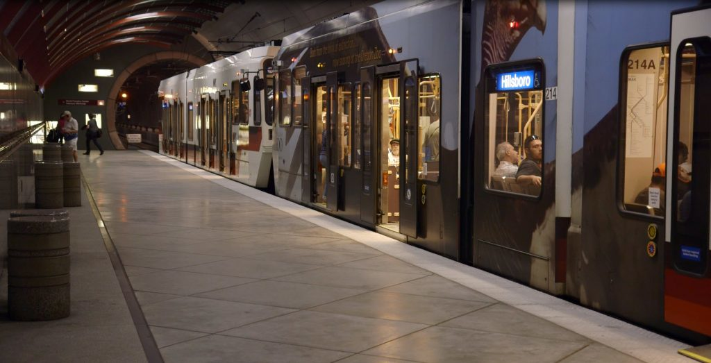 Washington Park MAX Station.