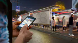 Access to the transport application thanks to beacon.