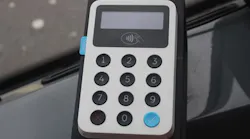 iZettle contactless card reader.