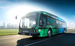 42-foot all-electric bus. 42-foot all-electric bus.