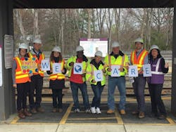 Eline Bakker (KCS Environmental), Dean Hazle (KCS Environmental), Ana Rita Pascoal (KCS Environmental), Amando Garsa (Olympic Cleaning), Angela Arias (Olympic Cleaning), Russ Gasborro (Olympic Cleaning), James Marshall (Customer Service), Sheila Lynch (KCS Engineering). Eline Bakker (KCS Environmental), Dean Hazle (KCS Environmental), Ana Rita Pascoal (KCS Environmental), Amando Garsa (Olympic Cleaning), Angela Arias (Olympic Cleaning), Russ Gasborro (Olympic Cleaning), James Marshall (Customer Service), Sheila Lynch (KCS Engineering).