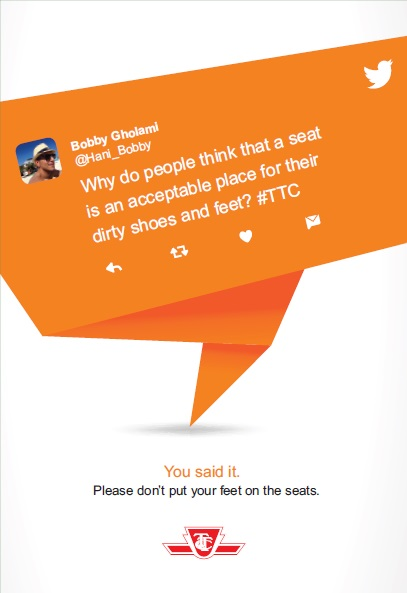 TTC has launches its etiquette campaign.