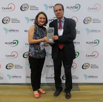 CEMEFI and AliaRSE recognized Alstom Mexico as a social responsible firm.