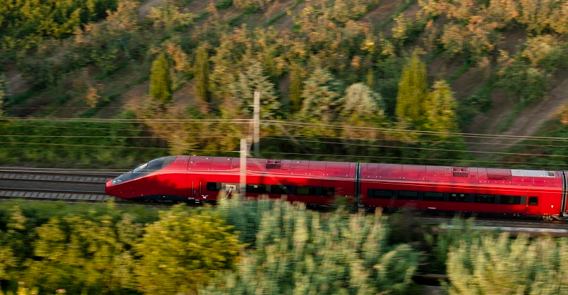 AGV high-speed train.