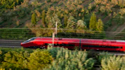 AGV high-speed train.