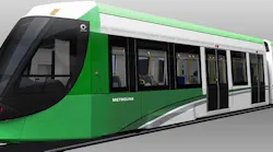 Citadis Spirit light rail vehicles.