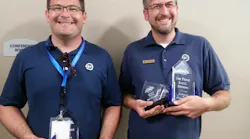 2017 Paratransit Roadeo winners Scott and Jon.