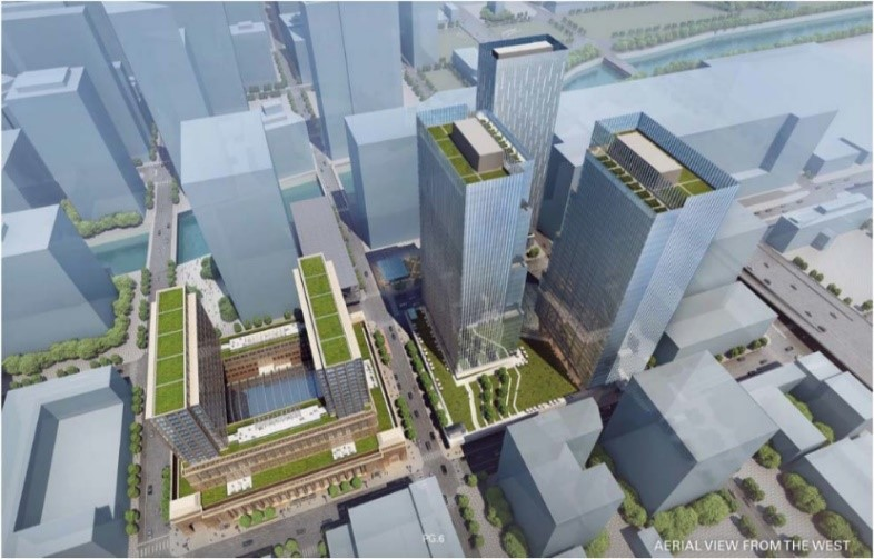 conceptual design proposed by Riverside.