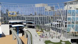 Jacksonville Regional Transportation Center rendering. Jacksonville Regional Transportation Center rendering.