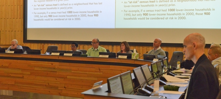 Policy Advisory Council meeting at the Bay Area Metro Center, Dec. 6, 2016.