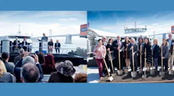 The groundbreaking was attended by more than 75 civic, government and business officials.