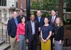 Front from left: Tommy Crochet (McGee), Jill Hodges (McGee), Grady Smith, Erin Murphy, Jenny Jenkins (McGee) Back from left: Todd Hill, Dave Mulholland, Matt Thompson (McGee) Front from left: Tommy Crochet (McGee), Jill Hodges (McGee), Grady Smith, Erin Murphy, Jenny Jenkins (McGee) Back from left: Todd Hill, Dave Mulholland, Matt Thompson (McGee)