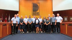 DRT Operators were recognized for their safe driving milestones. DRT Operators were recognized for their safe driving milestones.