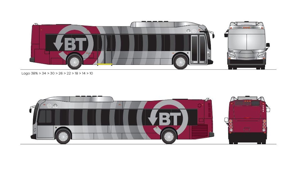 Blacksburg Transit Unveils New Exterior Bus Design Mass Transit